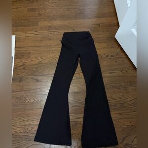 Aerie Black Flared Leggings